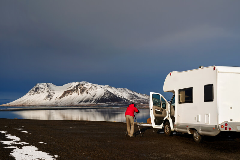 Met een camper IJsland verkennen