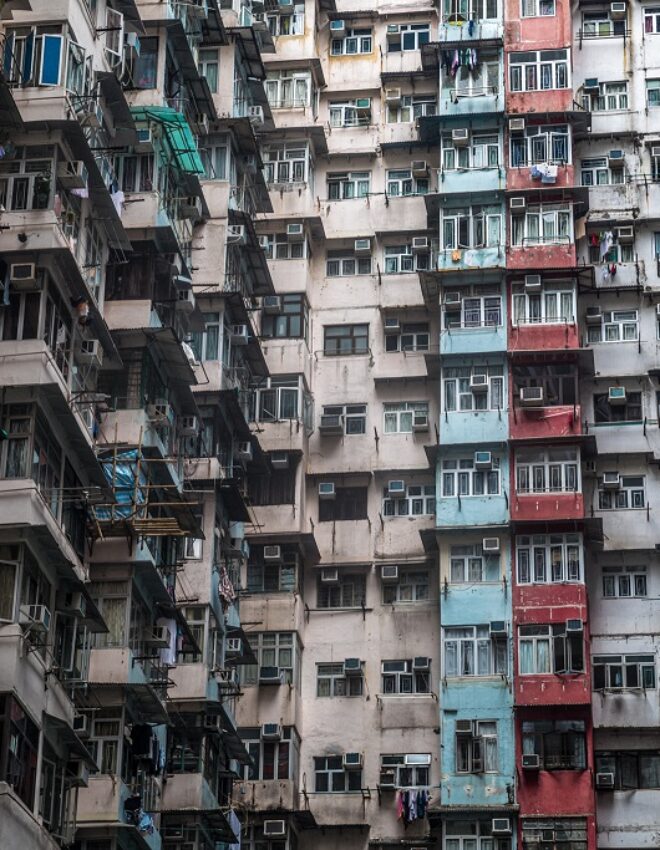 Verdwaal in het Yick Fat gebouw, een relikwie dat je terugbrengt naar Kowloon