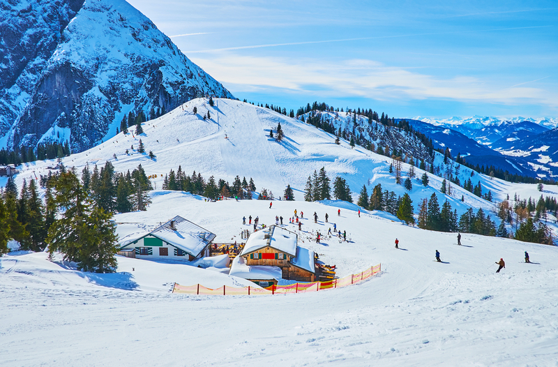 skien in oostenrijk