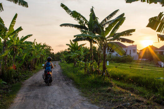 Bali ontdekken op een scooter
