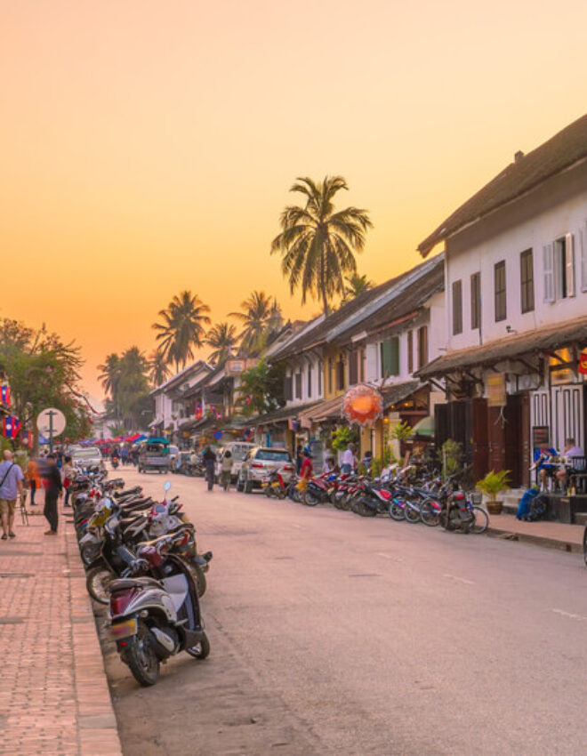 De culturele schatten van Luang Prabang, Laos