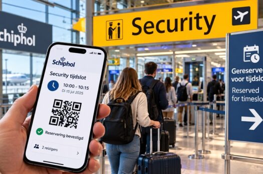 Tijdslot Schiphol reserveren: zo boek je gratis een security tijdslot en voorkom je lange wachtrijen